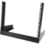 StarTech.com 8U Desktop Rack - 2-Post Open Frame Rack - 19in Open Frame Desktop Rack - 8U RK8OD