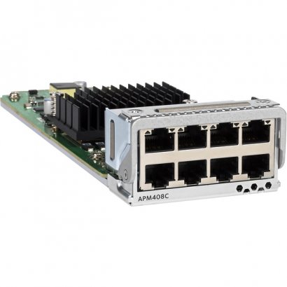 Netgear 8x100M/1G/2.5G/5G/10GBASE-T Port Card APM408C-10000S