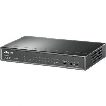 TP-LINK 9-Port 10/100Mbps Desktop Switch with 8-Port PoE+ TL-SF1009P