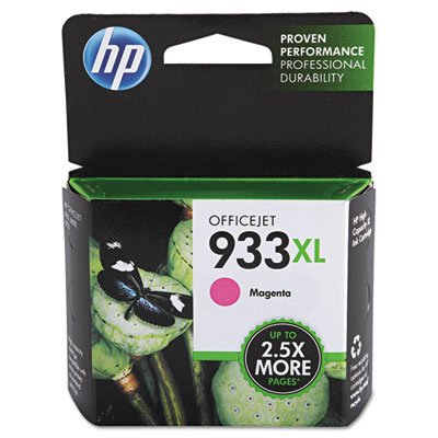 HP 933XL, High Yield Magenta Original Ink Cartridge HEWCN055AN