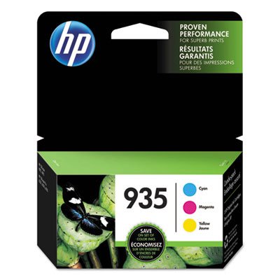 HP 935, (NH65FN) Cyan, Magenta, Yellow Original Ink Cartridge HEWN9H65FN