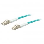 AddOn 9m Laser-Optimized Multi-Mode fiber (LOMM) Duplex LC/LC OM3 Aqua Patch Cable ADD-LC-LC-9M5OM3