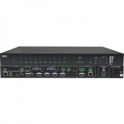 SIIG 9x1 HDBaseT 4K Scaler Switcher CE-H24311-S1
