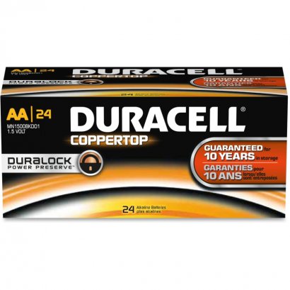 Duracell AA CopperTop Batteries 01501