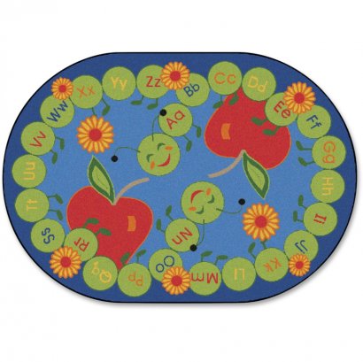 ABC Caterpillar Oval Seating Rug 2216