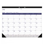 Blueline Academic Desk Pad Calendar, 22 x 17, White/Blue/Gray, 2021-2022 REDCA177227