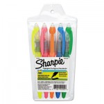 Sharpie Accent Liquid Pen Style Highlighter, Chisel Tip, Assorted, 5/Set SAN24555
