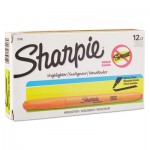 Sharpie Accent Pocket Style Highlighter, Chisel Tip, Fluorescent Orange, Dozen SAN27006