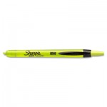 Sharpie Accent Retractable Highlighters, Chisel Tip, Fluorescent Yellow, Dozen SAN28025