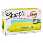 Sharpie Accent Tank Style Highlighter, Chisel Tip, Fluorescent Yellow, Dozen SAN25025