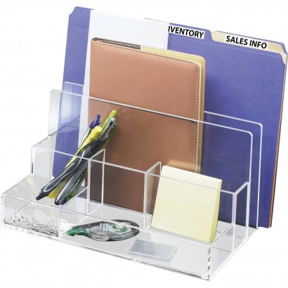 Kantek Acrylic File Sorter Desk Organizer AD245