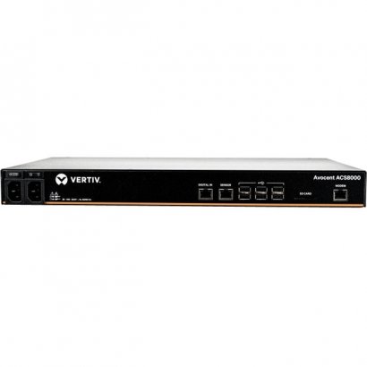 AVOCENT ACS 8000 Console, 48-Port, Dual AC Power Supply and Analog Modem ACS8048MDAC-400