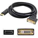 AddOn Active Displayport to DVI-D Converter Black - M/F DISPORT2DVID