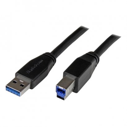 StarTech Active USB 3.0 USB-A to USB-B cable - 5m (15ft) USB3SAB5M
