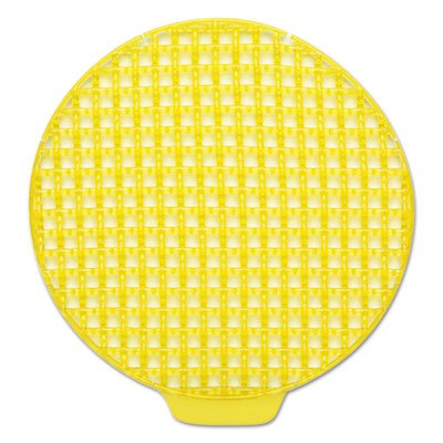 Georgia Pacific Professional ActiveAire Deodorizer Urinal Screen, Sunscape, w/Side Tab, Yellow, 12/Ctn GPC48261