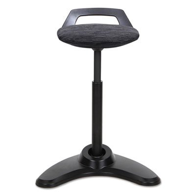 ActivErgo Series Perch Sit to Stand Seating, Black Base, Black Fabric Seat ALEAE35PSBK