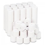 UNV22200 Adding Machine/Calculator Roll, 16 lb, 1/2" Core, 2-1/4" x 165 ft, White, 100/CT UNV22200