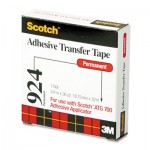 Scotch 924 Adhesive Transfer Tape Roll, 3/4" Wide x 36yds MMM92434