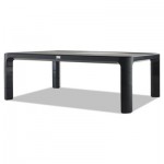 3M Adjustable Monitor Stand, 16" x 12" x 1.75" to 5.5", Black, Supports 20 lbs MMMMS85B