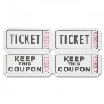 Admit One Double Roll Ticket 99210