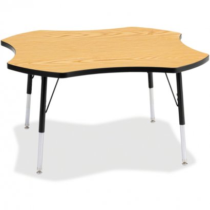 Berries Adult Black Edge Four-leaf Table 6453JCA210