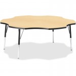 Berries Adult Black Edge Six-leaf Table 6458JCA011