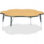 Berries Adult Black Edge Six-leaf Table 6458JCA210