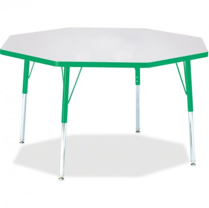 Berries Adult Height Color Edge Octagon Table 6428JCA119