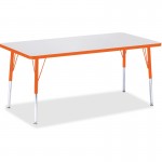 Berries Adult Height Color Edge Rectangle Table 6408JCA114