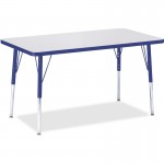 Berries Adult Height Color Edge Rectangle Table 6478JCA003