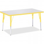Berries Adult Height Color Edge Rectangle Table 6473JCA007
