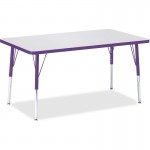 Berries Adult Height Color Edge Rectangle Table 6473JCA004