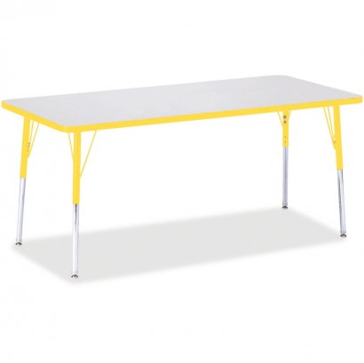 Berries Adult Height Color Edge Rectangle Table 6413JCA007