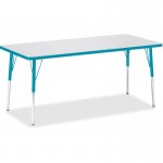 Berries Adult Height Color Edge Rectangle Table 6413JCA005