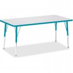 Berries Adult Height Color Edge Rectangle Table 6408JCA005