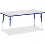 Berries Adult Height Color Edge Rectangle Table 6408JCA003
