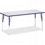 Berries Adult Height Color Edge Rectangle Table 6413JCA003