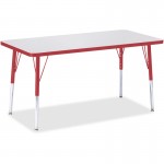 Berries Adult Height Color Edge Rectangle Table 6403JCA008