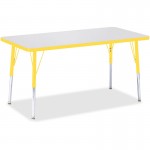 Berries Adult Height Color Edge Rectangle Table 6403JCA007