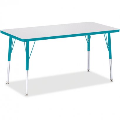 Berries Adult Height Color Edge Rectangle Table 6403JCA005