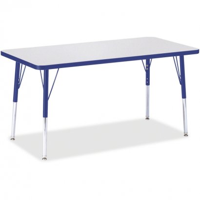 Berries Adult Height Color Edge Rectangle Table 6403JCA003