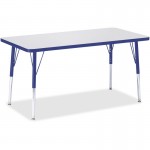 Berries Adult Height Color Edge Rectangle Table 6403JCA003