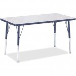 Berries Adult Height Color Edge Rectangle Table 6478JCA112
