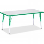 Berries Adult Height Color Edge Rectangle Table 6408JCA119