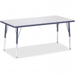 Berries Adult Height Color Edge Rectangle Table 6408JCA112