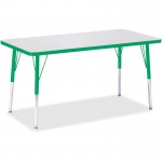 Berries Adult Height Color Edge Rectangle Table 6403JCA119