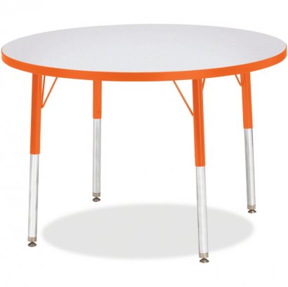 Berries Adult Height Color Edge Round Table 6488JCA114
