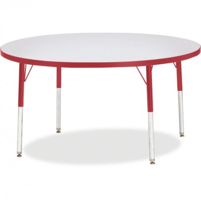 Berries Adult Height Color Edge Round Table 6433JCA008