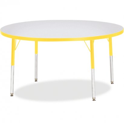 Berries Adult Height Color Edge Round Table 6433JCA007