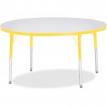 Berries Adult Height Color Edge Round Table 6433JCA007